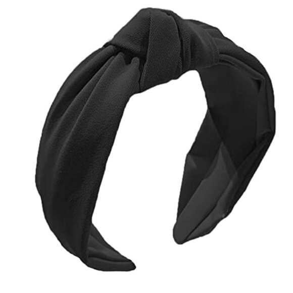Accessories - Headband for Women, Knotted Wide Headband, Yoga Hair Band Fashion Elastic Hair A